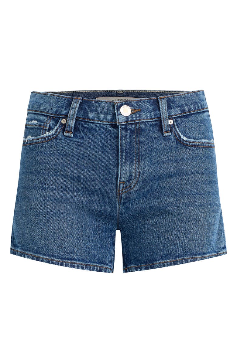 Hudson Jeans Gemma Mid Rise Shorts, Alternate, color,