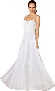 LARA New York Ginny Sweetheart Beaded Wedding Dress