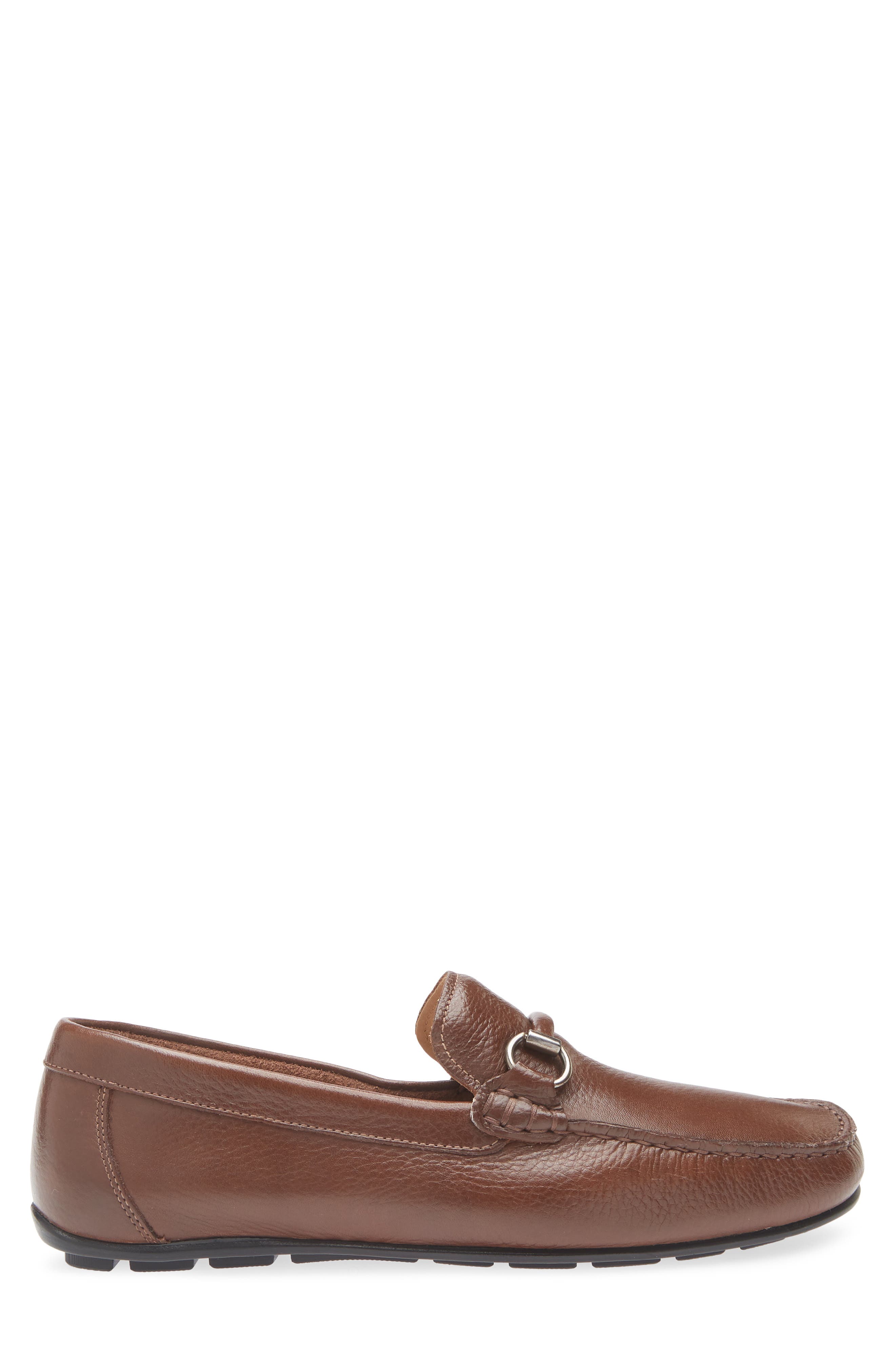 Leland Bit Driving Loafer, Alternate, color, CHOCOLATE LEATHER
