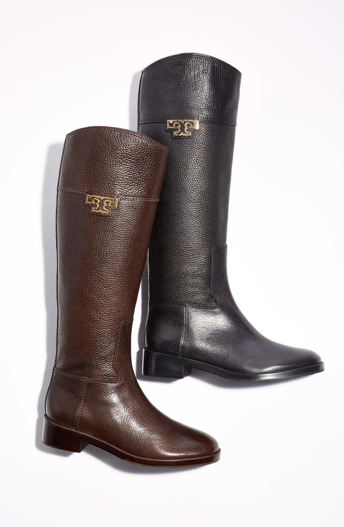 Tory Burch 'Joanna' Riding Boot, Alternate, color, 