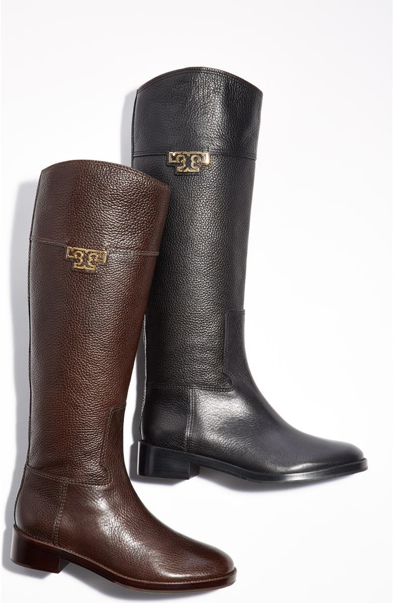 Tory Burch 'Joanna' Riding Boot, Alternate, color,