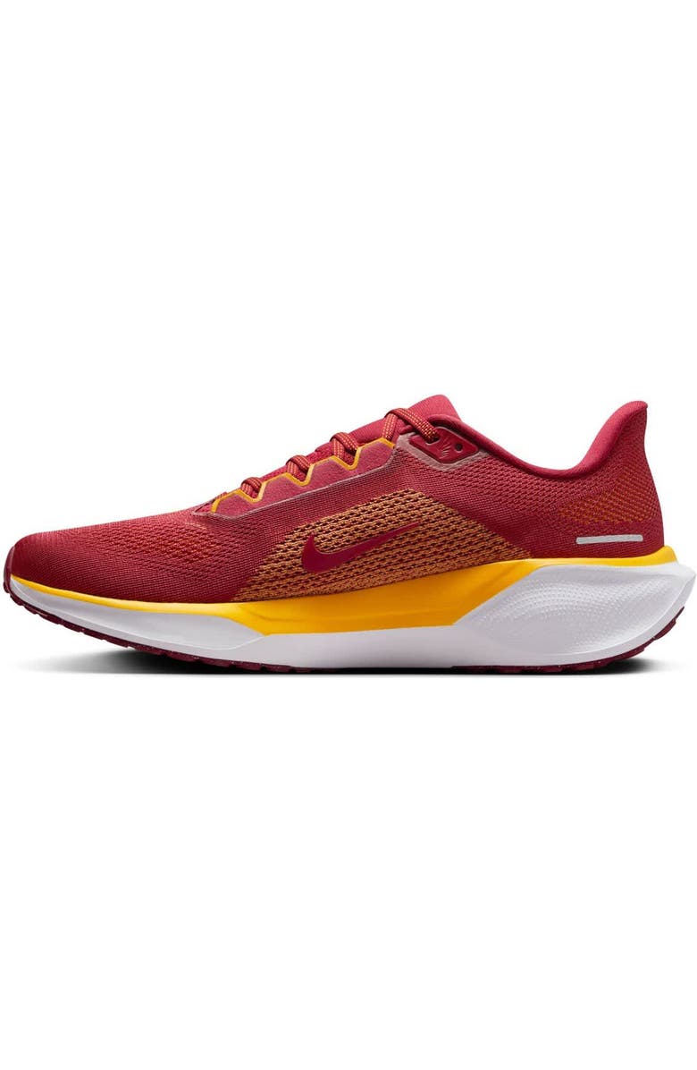 Nike Unisex Nike Cardinal USC Trojans Zoom Pegasus 41 Running Shoes, Alternate, color,