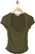 Madden Girl Layered Ruched Top