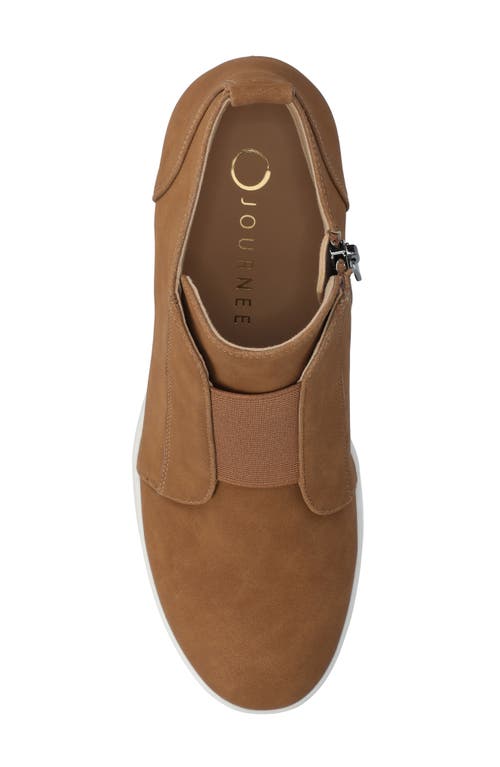 Shop Journee Collection Journee Clara Wedge Sneaker