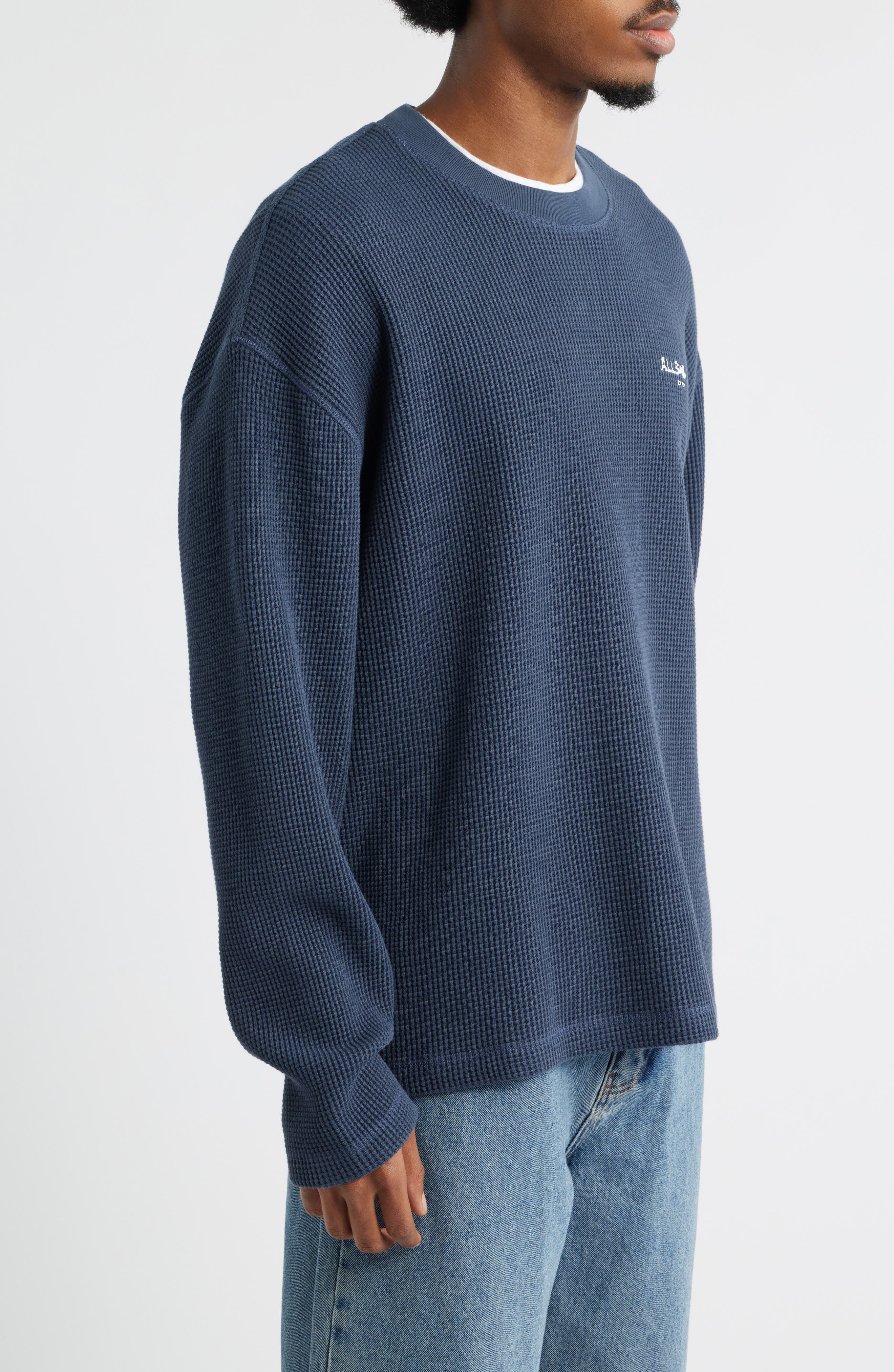 Sect Waffle Knit Sweatshirt (Men) | Nordstrom