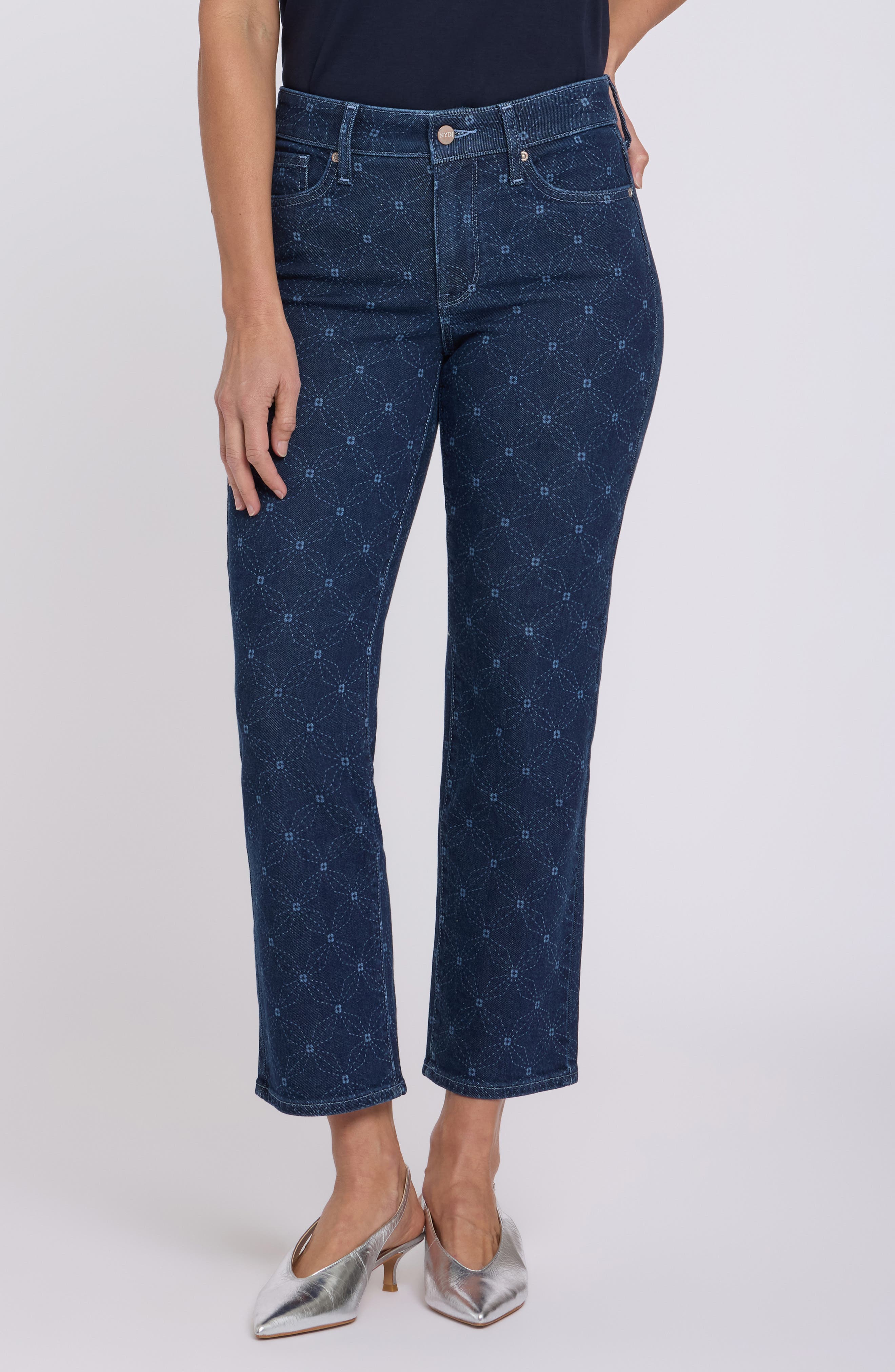 Marilyn Ankle Straight Leg Jeans