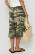 Princess Polly Quinni Wide Leg Cargo Shorts