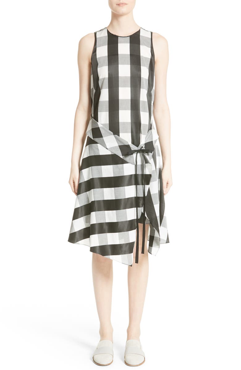 rag & bone Brighton Asymmetrical Dress, Main, color, 