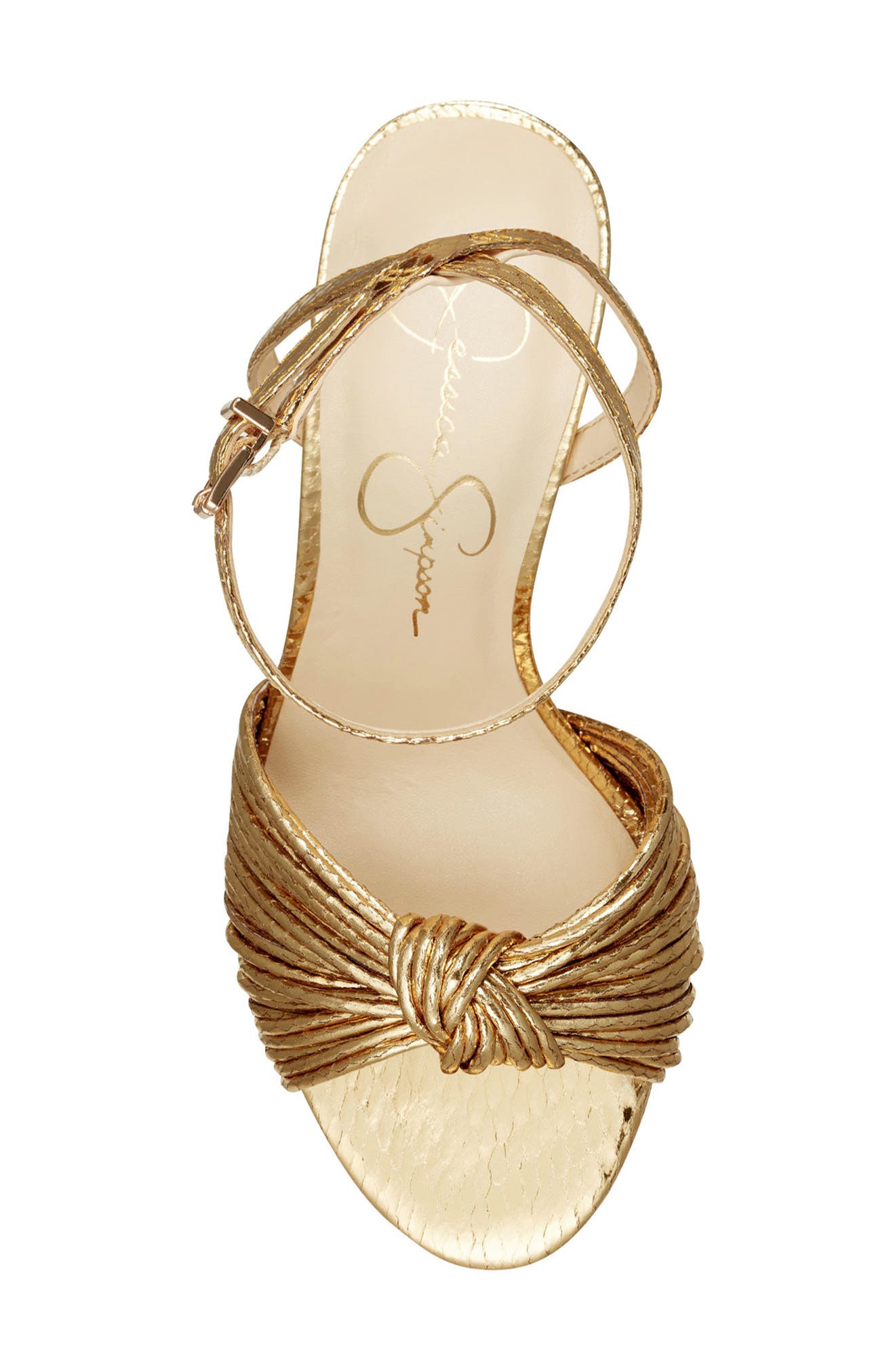 Immie Platform Sandal, Alternate, color, GOLD