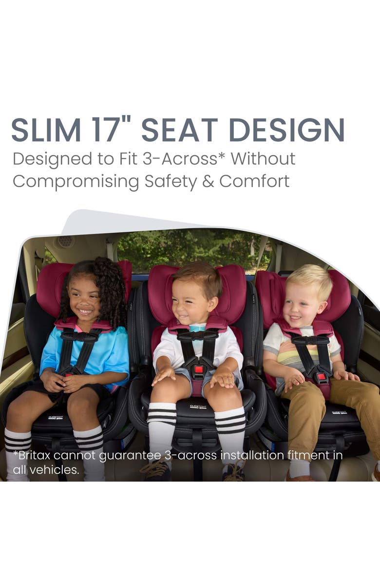 Britax Poplar<sup>®</sup> S Convertible Car Seat, Alternate, color, Ruby Onyx