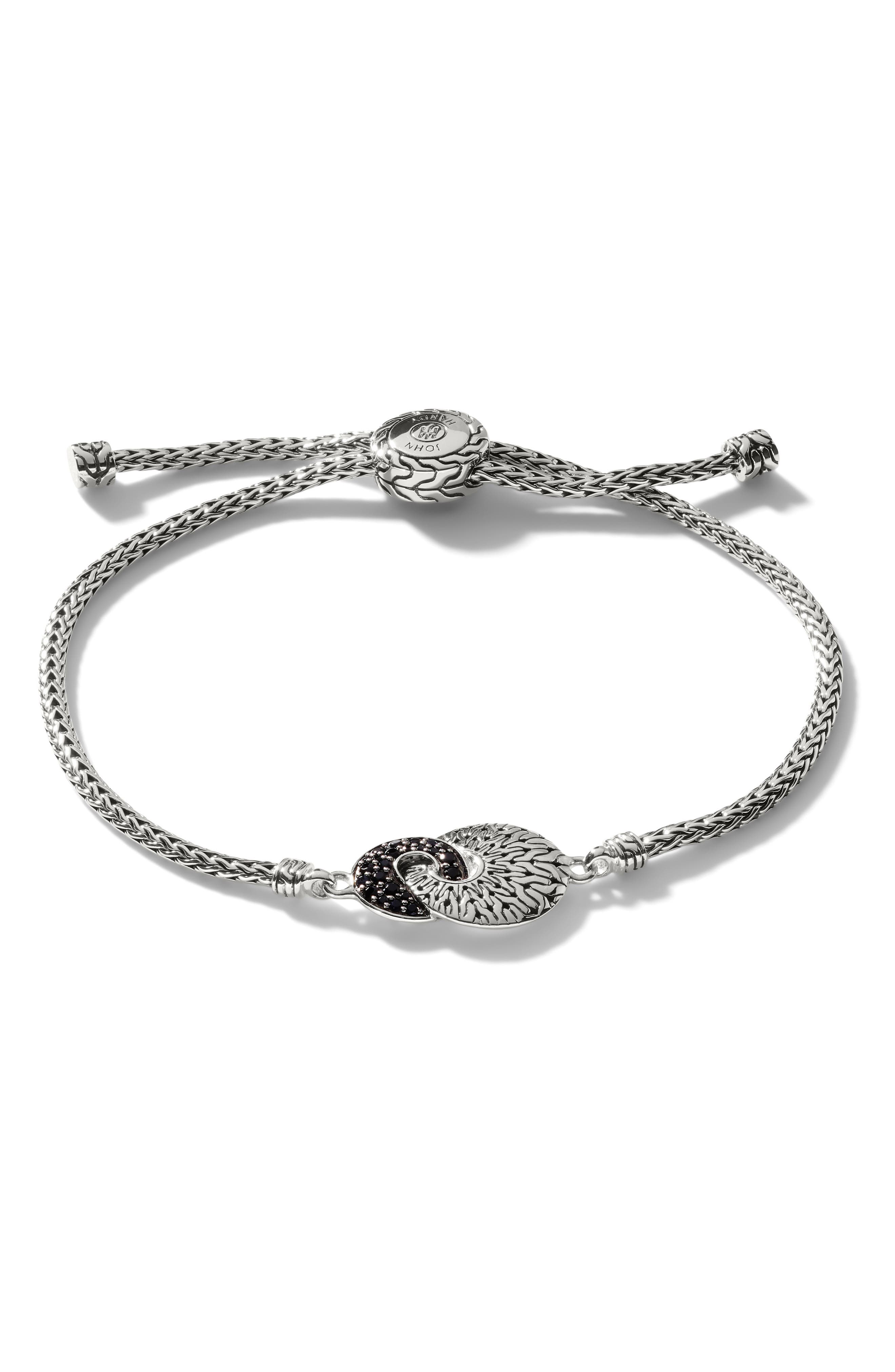 John Hardy Radial Pavé Pull-Through Bracelet