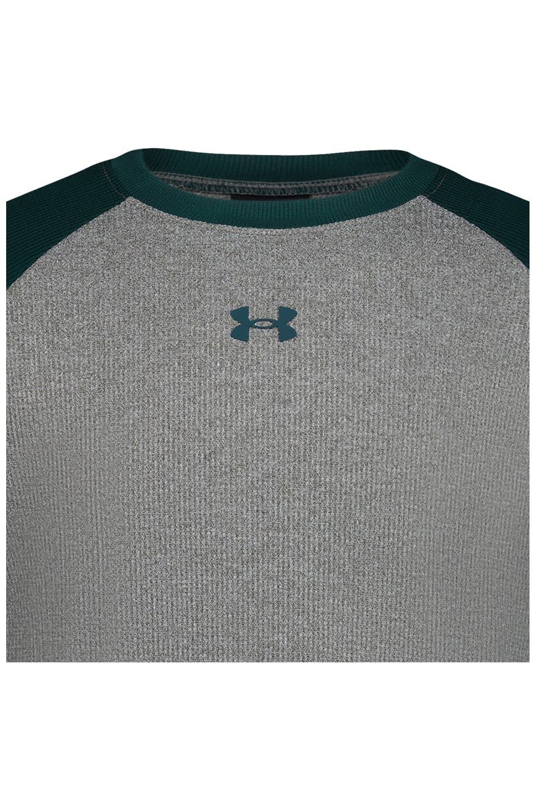 Kids' Thermal Raglan T-Shirt, Alternate, color, CLAY GREEN