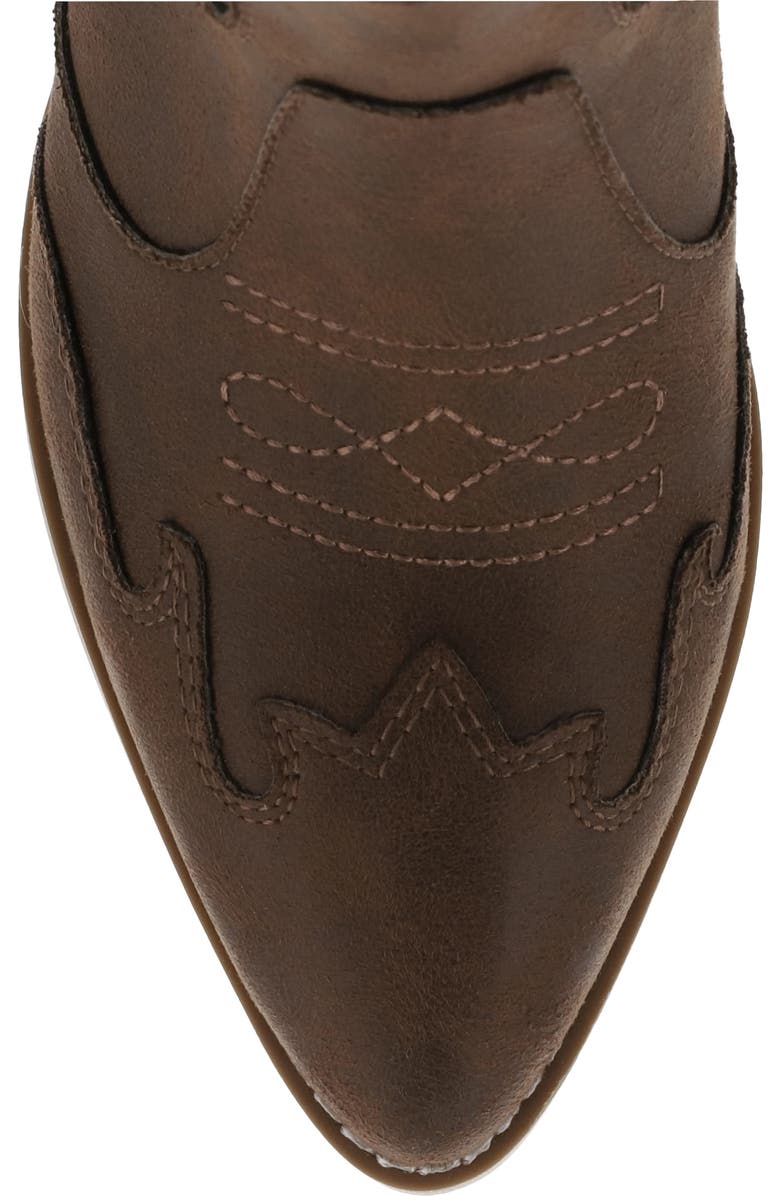 MIA Clorinda Western Boot, Alternate, color, Chocolate
