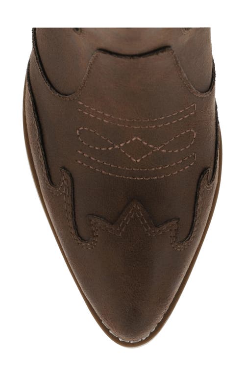 Mia Clorinda Western Boot In Brown