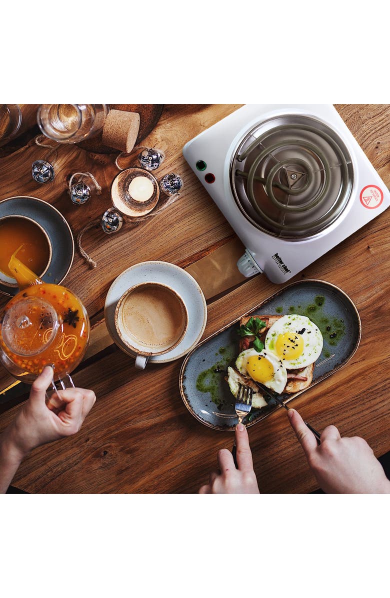 Better Chef Electric Countertop Range, Alternate, color, White