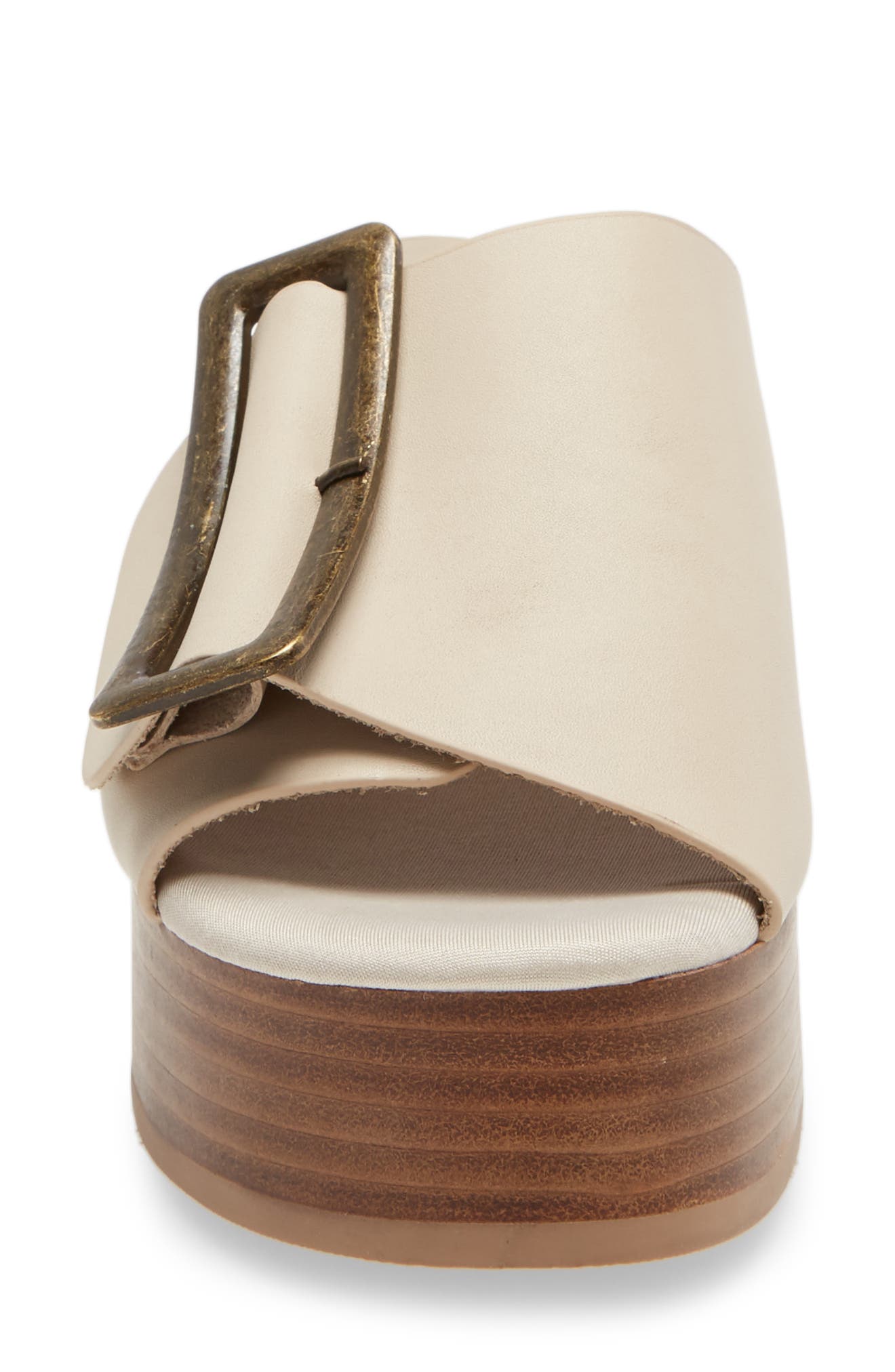 Dover Sandal, Alternate, color, WHITE WASH LEATHER