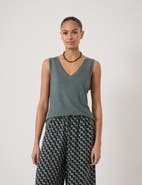 Hush Lio Linen V-Neck Vest