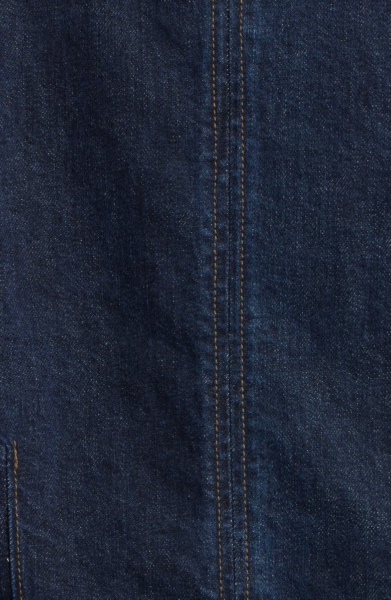 PAIGE Lydia Stretch Denim Jacket, Alternate, color, Ballast