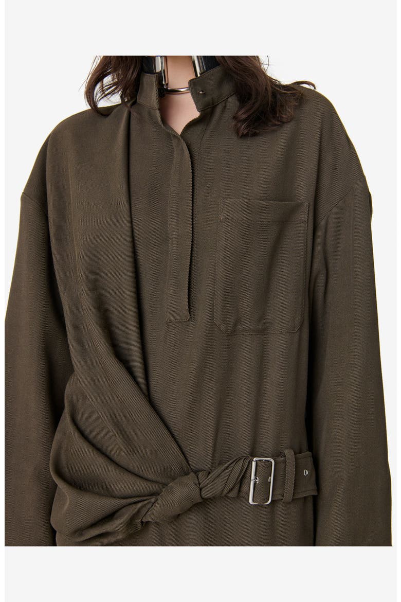 The Menya Dress, Alternate, color, EARTHY BROWN