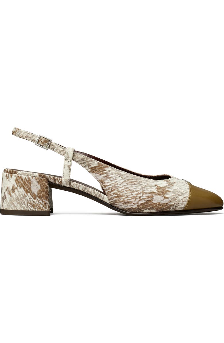 Tory Burch Cap Toe Slingback Pump, Alternate, color,