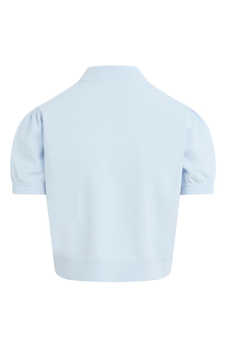 Favorite Daughter The Cecila Short Sleeve Cardigan, Alternate, color, Sky Blue