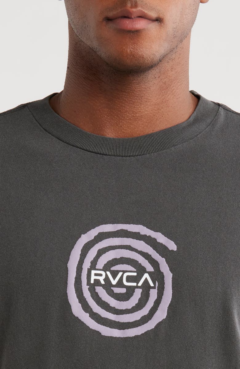 RVCA Easter Basket Cotton Graphic T-Shirt, Alternate, color, Black