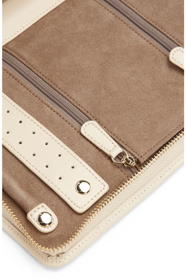 Caroline Large Jewelry Portfolio, Alternate, color, IVORY