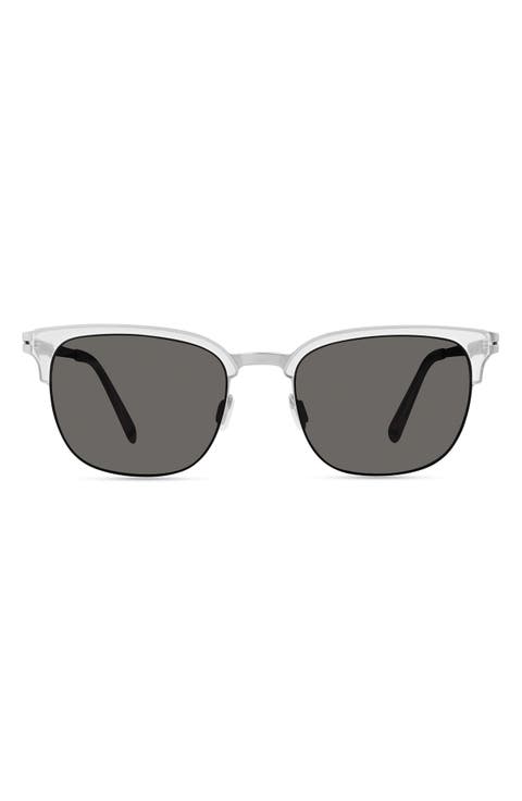 53mm Polarized Square Sunglasses