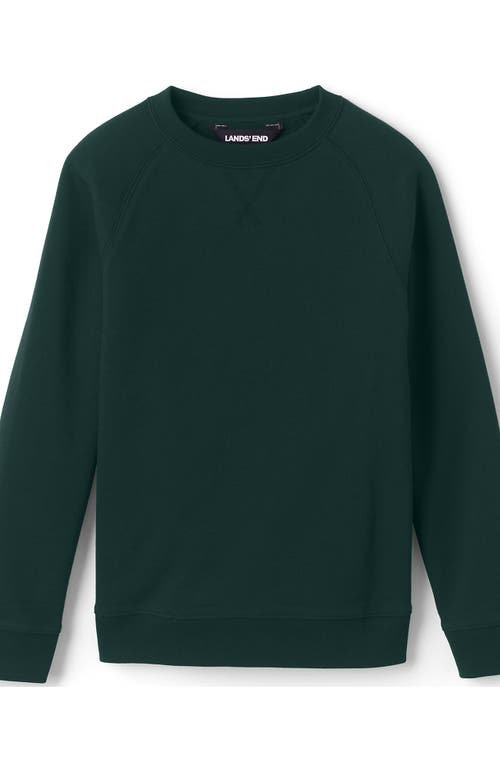 LANDS' END LANDS' END SCHOOL UNIFORM KIDS CREW SWEATSHIRT