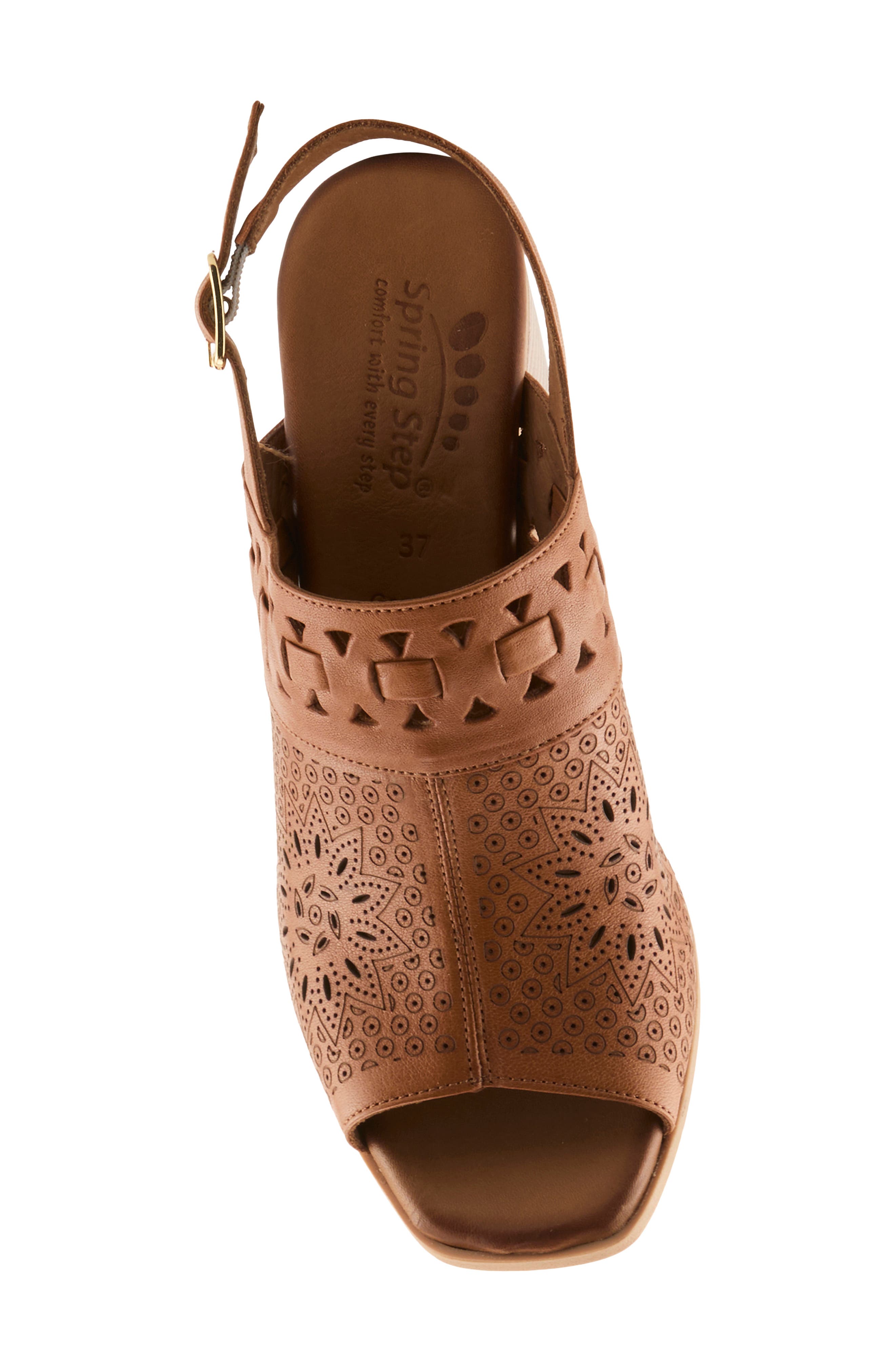 Sunela Slingback Sandal, Alternate, color, CAMEL