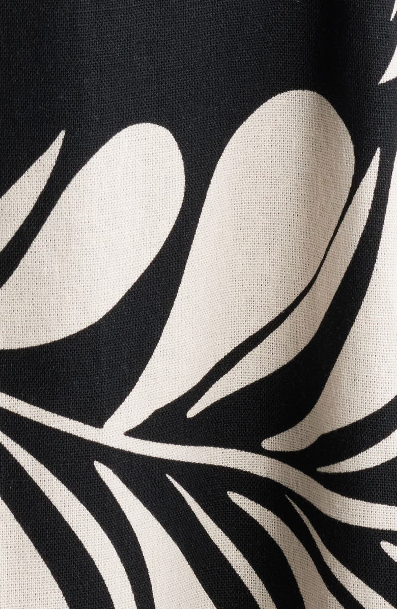 Anne Klein Print Ruffle Midi Dress, Alternate, color,