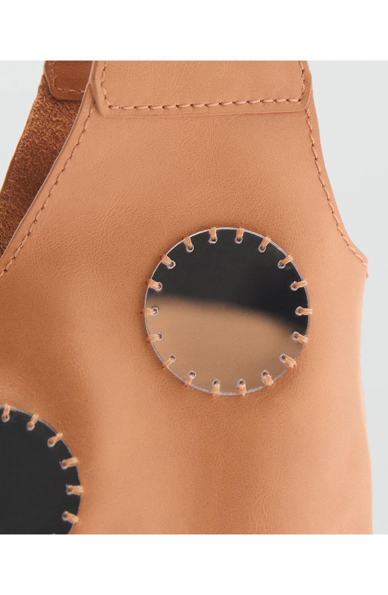 MANGO Suede Shoulder Bag, Alternate, color, 