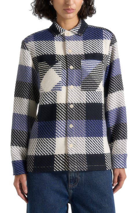 Rune Unisex Check Overshirt