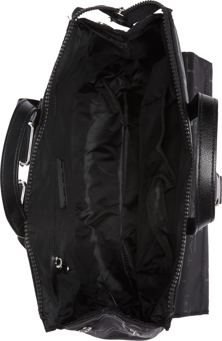 T Tahari Lexington Ave Logo Print Backpack, Alternate, color,