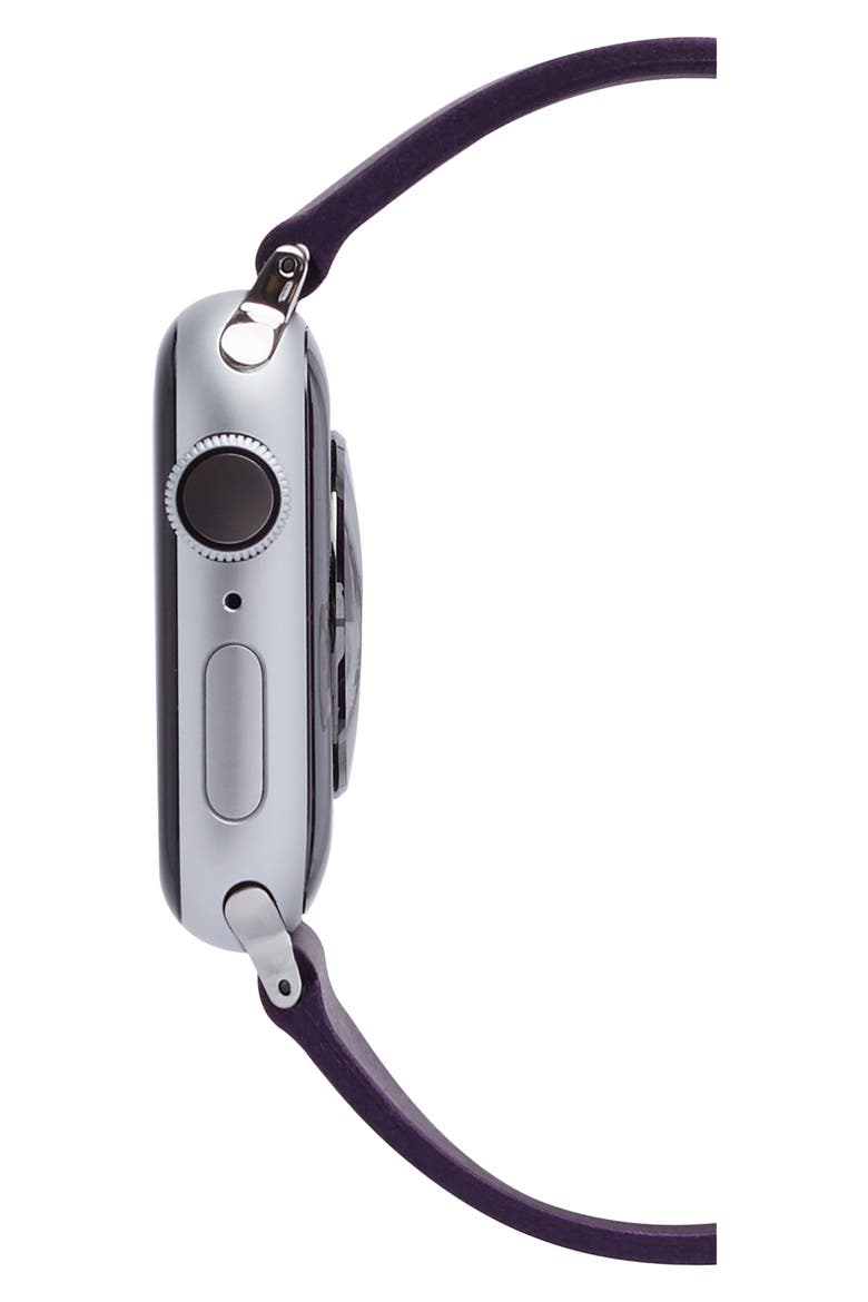 Apple Watch® Strap, Alternate, color, PURPLE/ SILVER