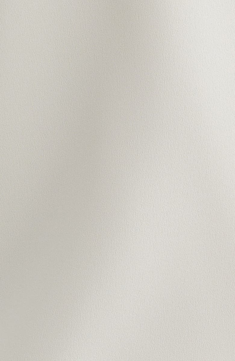 AK ANNE KLEIN Short Sleeve Button-Up Shirt, Alternate, color, White Dove