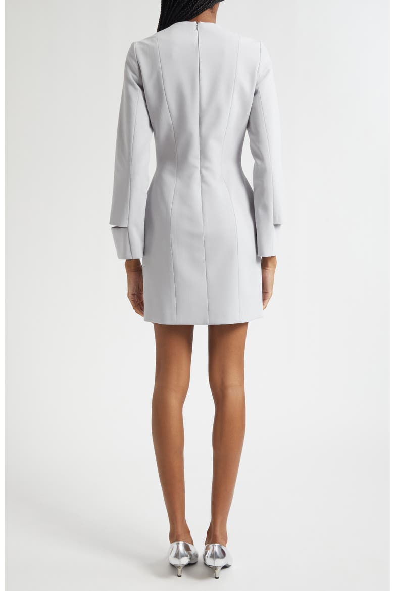 Tiphani Long Sleeve Minidress, Alternate, color, LIGHT GREY