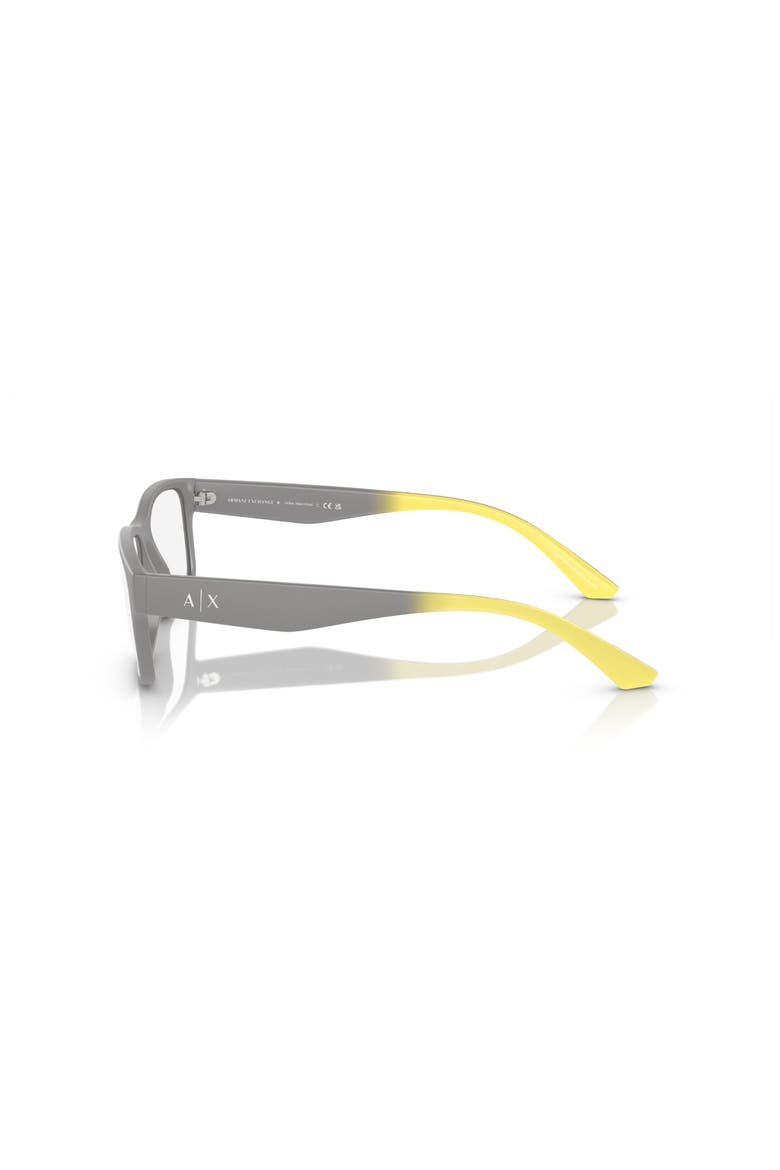 56mm Rectangle optical glasses, Alternate, color, Grey