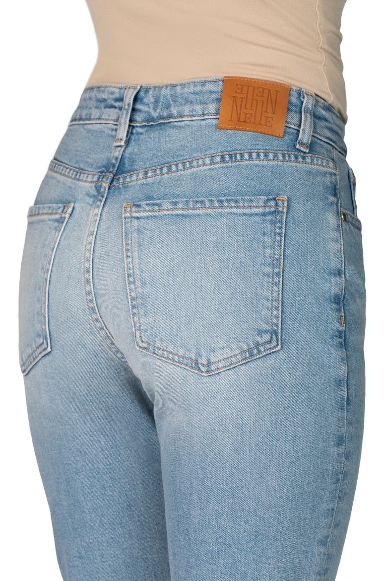 The Gabi Petite Ankle Straight Leg Jean, Alternate, color, Sky