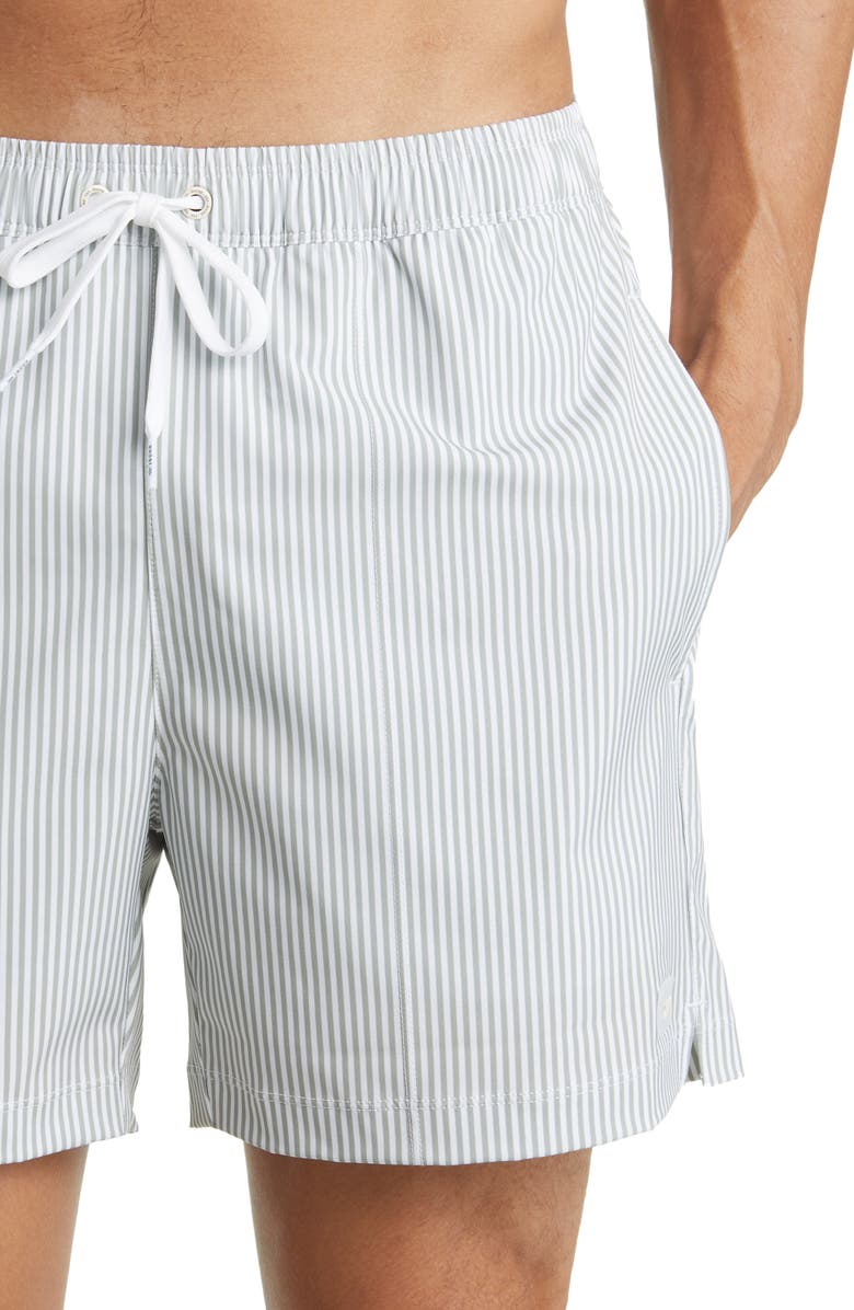 Rhone R&R Stripe Swim Trunks, Alternate, color,