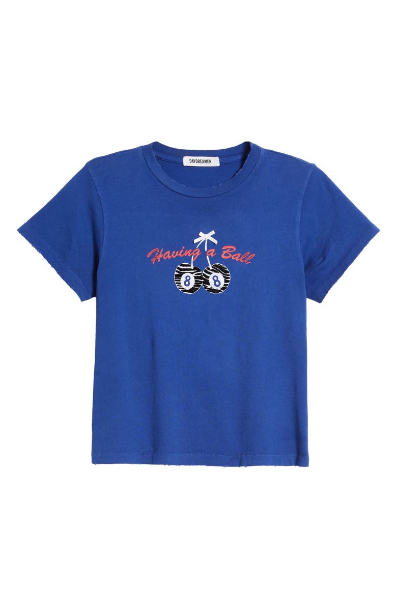 Daydreamer Having a Ball Cotton Graphic T-Shirt, Alternate, color, 