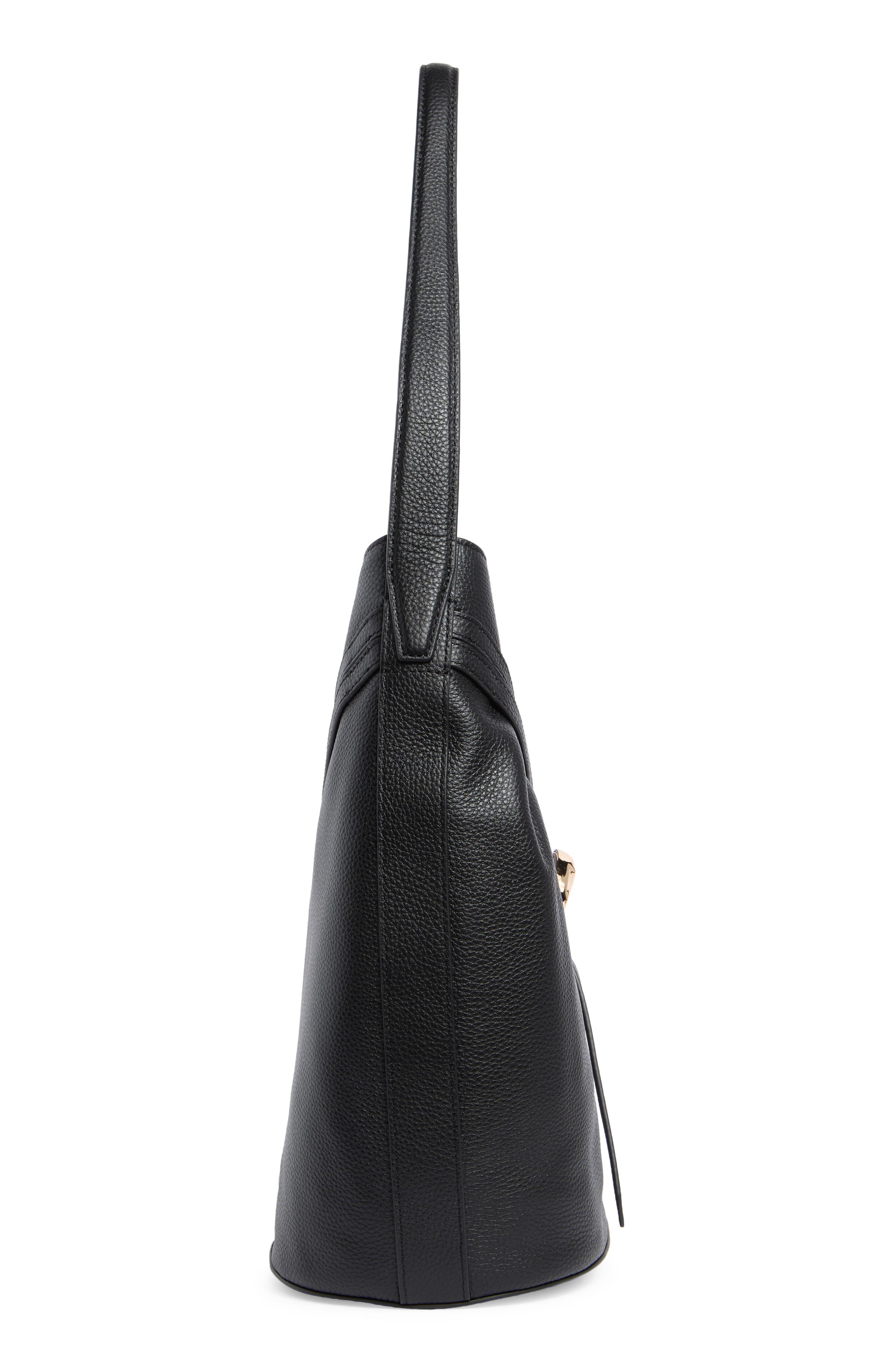 Sam Edelman Bex Leather Tote, Alternate, color, Black