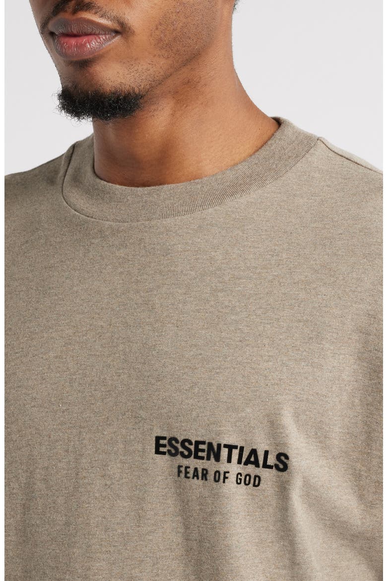 Classic Fit Long Sleeve Logo T-Shirt, Alternate, color, HOMESTEAD HEATHER