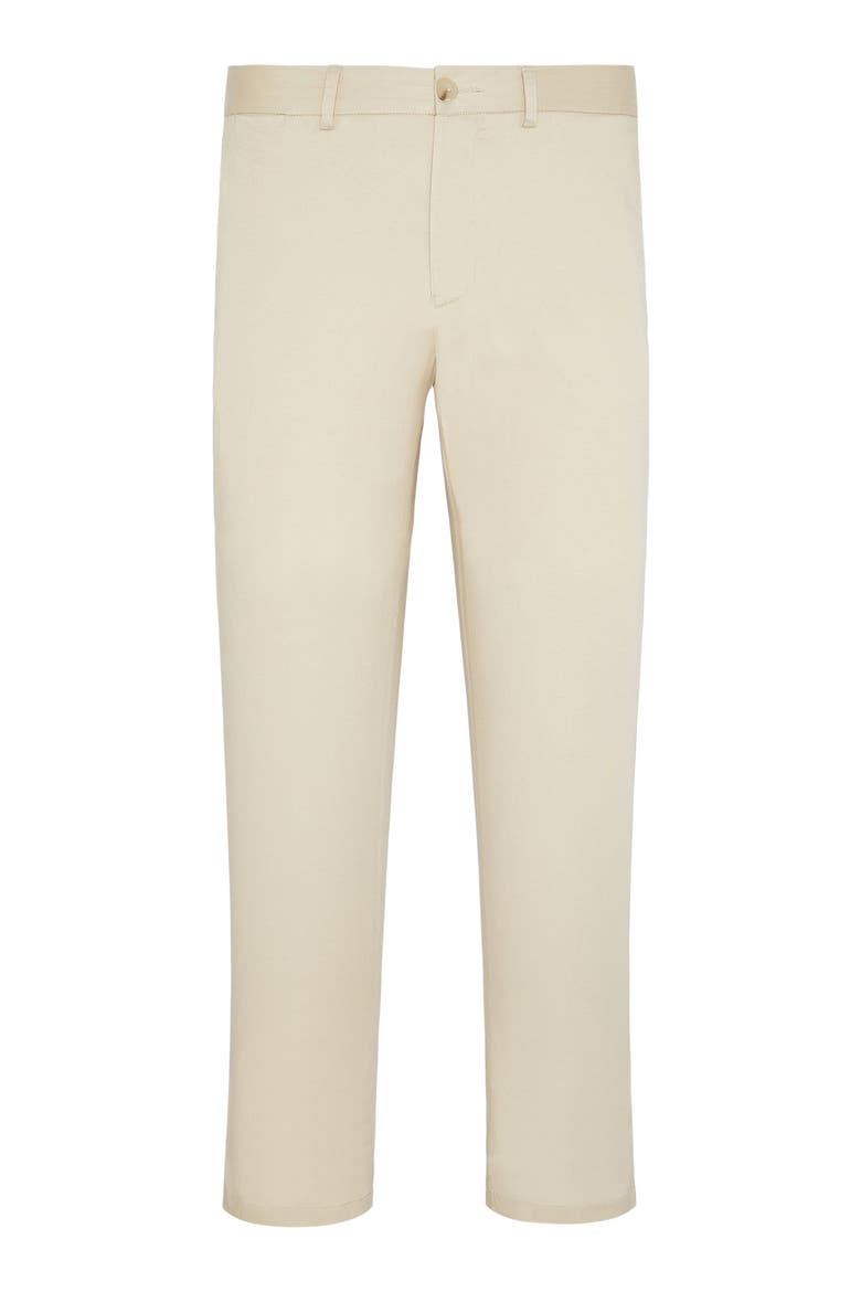 Stretch Linen Trouser, Alternate, color, Stone