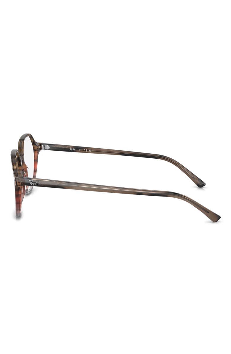 Ray-Ban Thalia 49mm Small Round Optical Glasses, Alternate, color, 