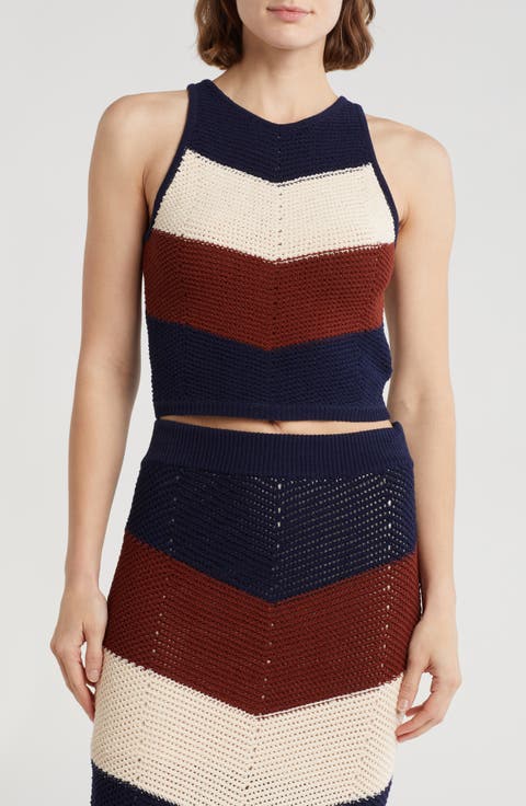 Rowan Chevron Knit Top