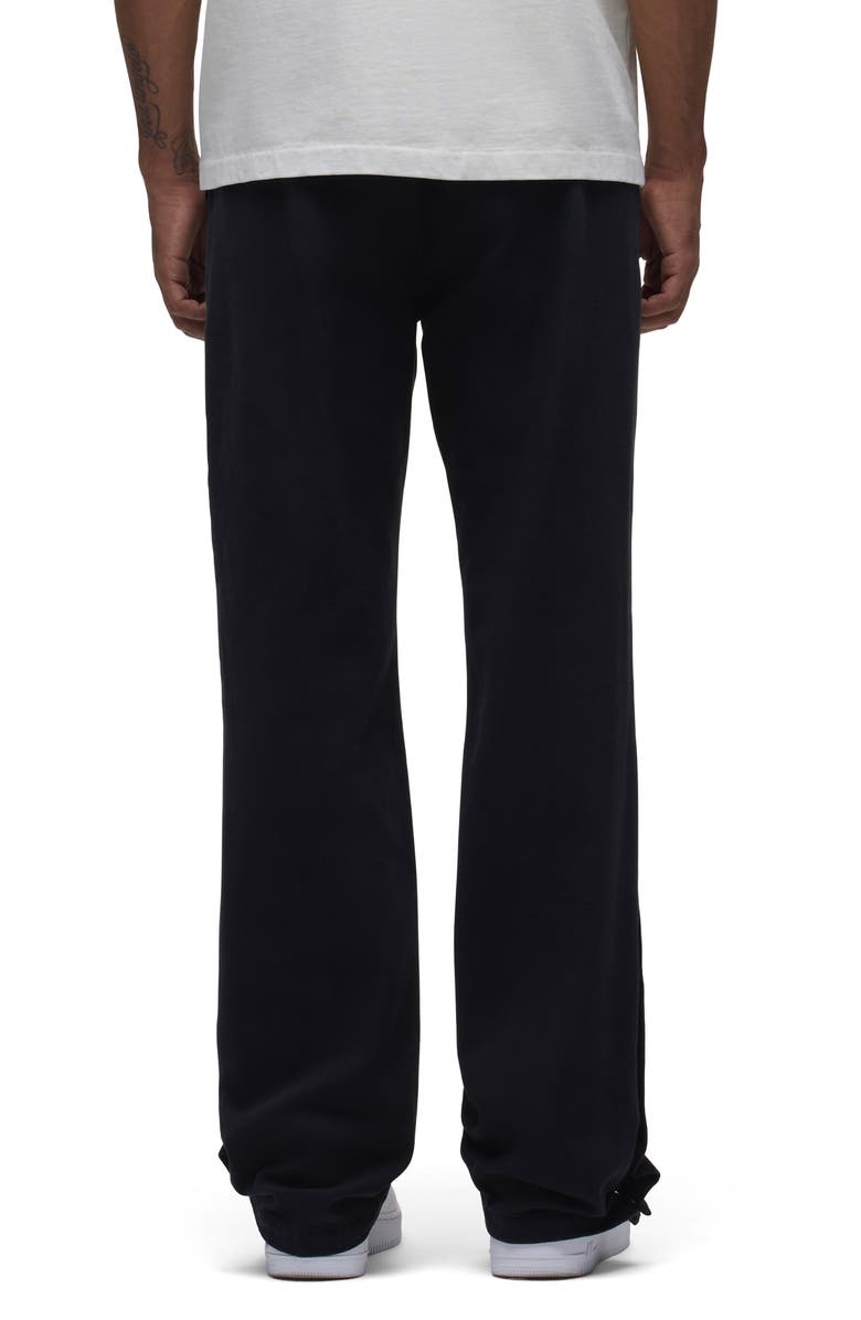 Hudson Jeans Walker Cotton Twill Trouser Pants, Alternate, color, Black Shade