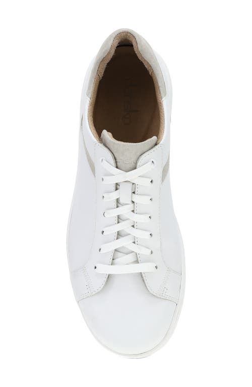 Dansko Trevor Sneaker In White