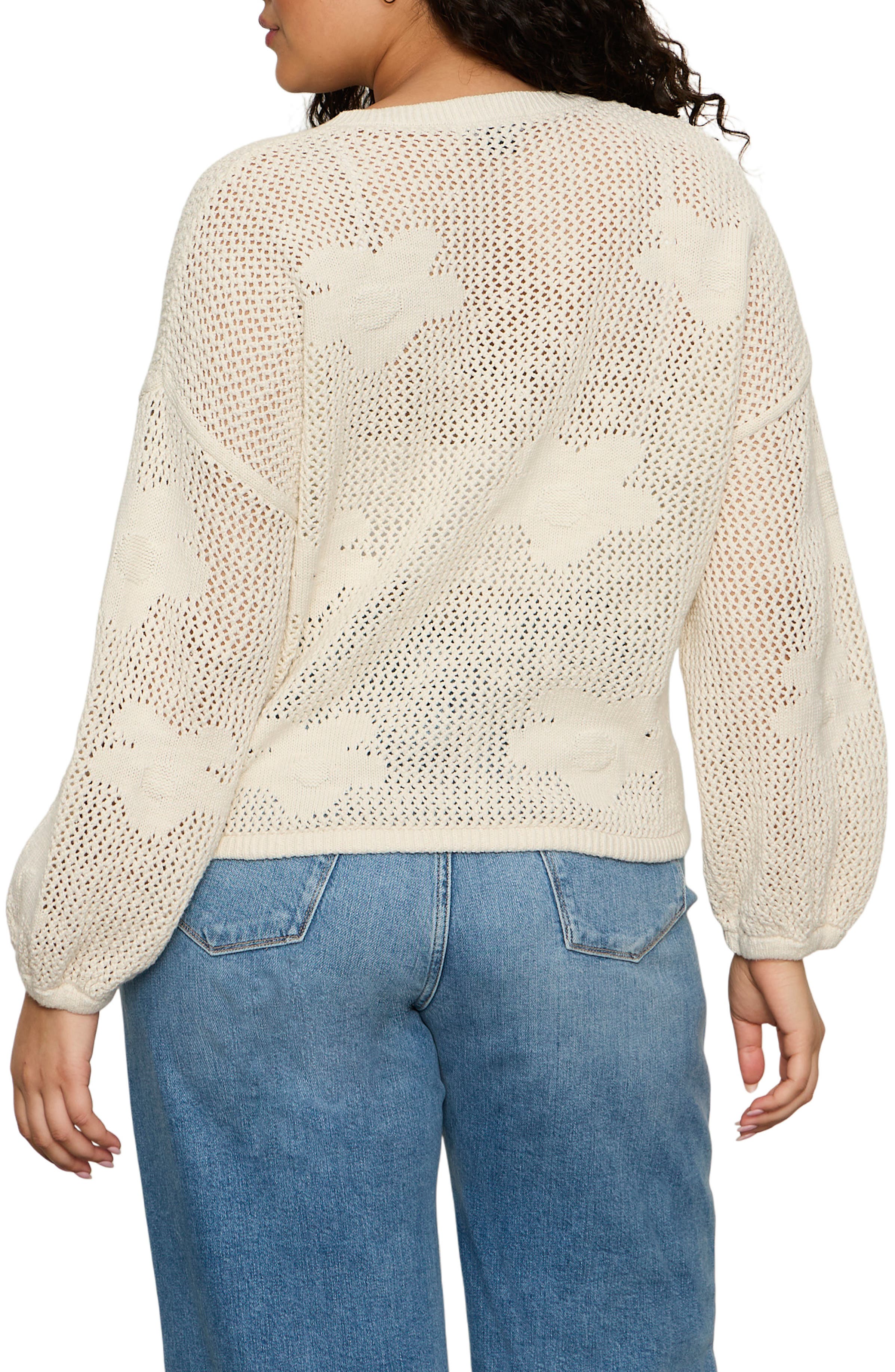 Daily Escape Front Zip Knit Sweater - image 2