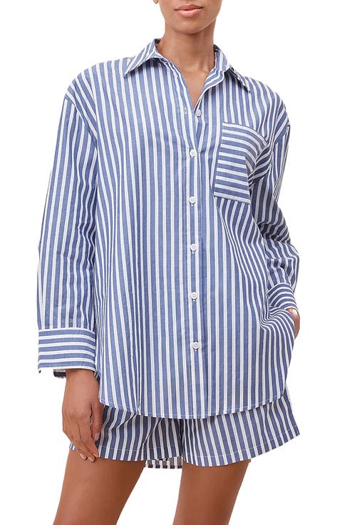 Stripe Cotton Pajamas